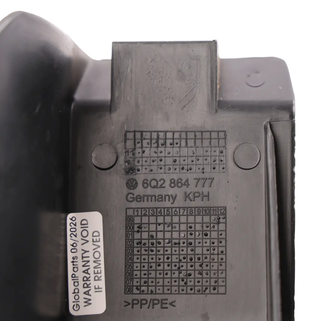 Volkswagen Polo Mk5 Seat Ibiza Mk4 Footrest Pedal Trim Cover Pad - SKU RHD-6Q2864777 - Part number 6Q2864777