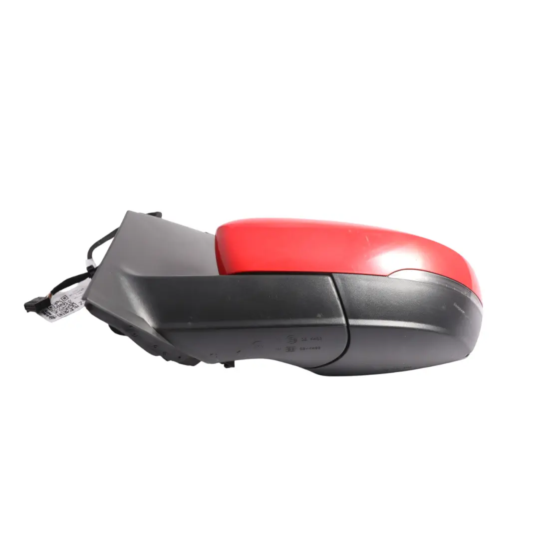 VW Volkswagen Polo 6R Door Wing Left N/S Side View Mirror Flash Red P3G - SKU RHD-6R2857507AB-FLRE - Part number 6R2857507AB