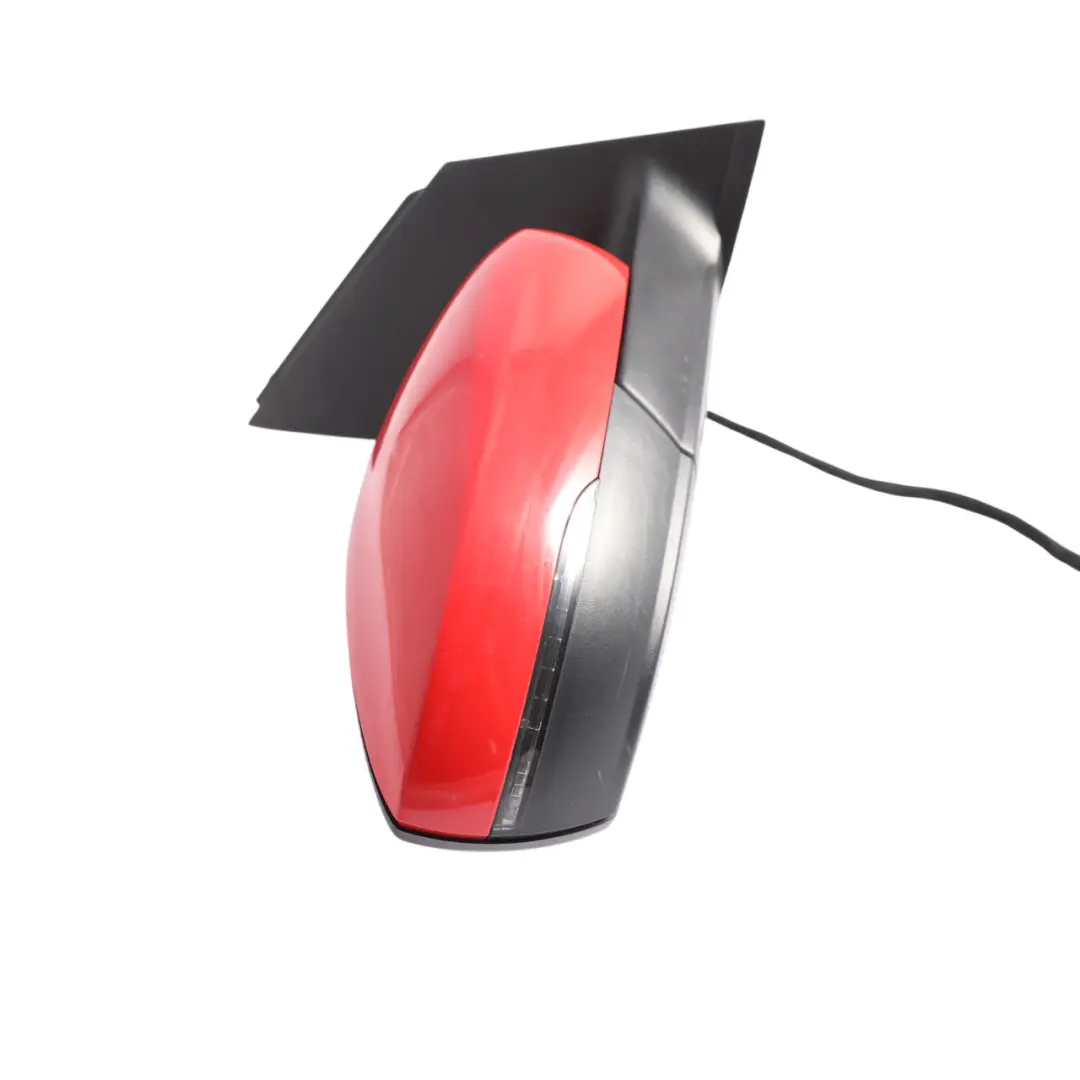 VW Polo 6R Door Wing Mirror Base Right O/S Electric Heated Flash Red - P3G - SKU RHD-6R2857508AB-FLRE1 - Part number 6R2857508AB