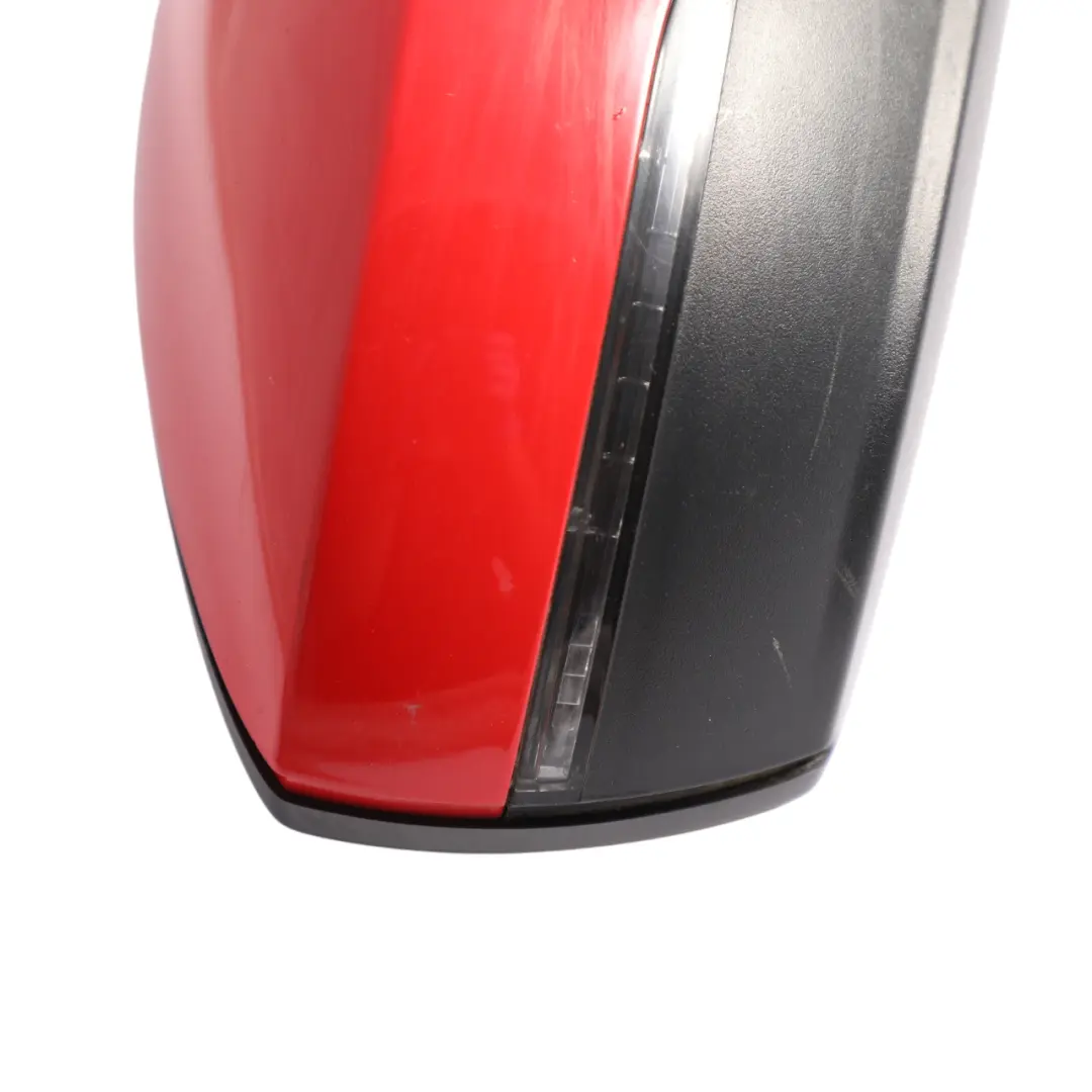 VW Polo 6R Door Wing Mirror Base Right O/S Electric Heated Flash Red - P3G - SKU RHD-6R2857508AB-FLRE1 - Part number 6R2857508AB