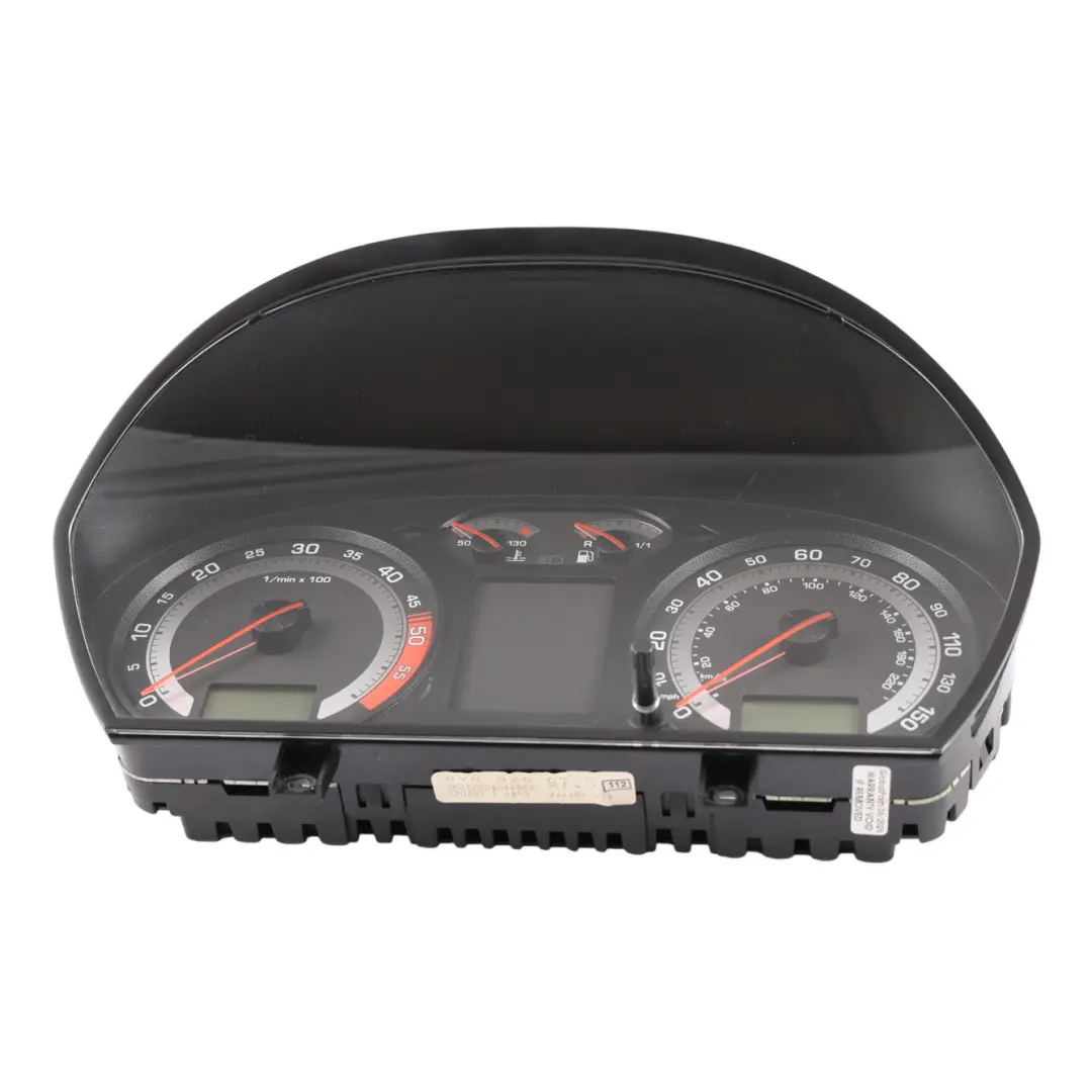 Skoda Fabia RS 6Y 1.9 TDI Instrument Cluster Speedo Diesel Manual - SKU RHD-6Y0920973S - Part number 6Y0920973S