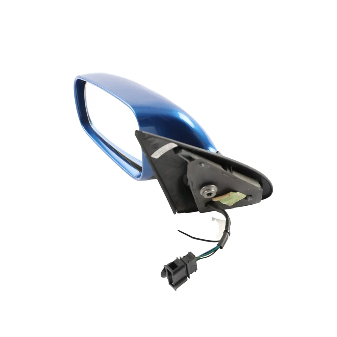 Skoda Fabia RS 6Y Wing Mirror Heated Electric Left N/S Madra Race Blue - 8X - SKU RHD-6Y2857501BG-MDR - Part number 6Y2857501BG
