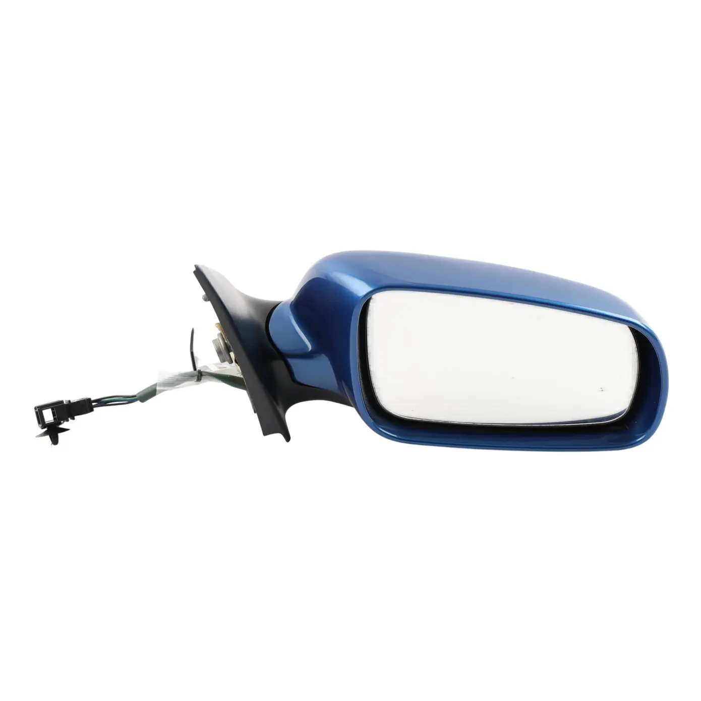 Skoda Fabia Rs 6y Door Side Wing Mirror Right O/S Heated Electric Madra Blue 8X
