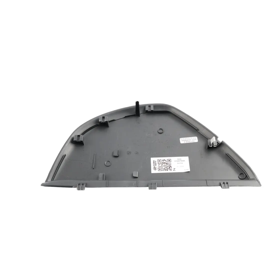 6Y Mk1 Dashboard Surround Interior Trim Cover Right O/S to Skoda Fabia with Part number 6Y2857504A Skoda Fabia 6Y Mk1 Dashboard Surround Interior Trim Cover Right O/S - SKU RHD-6Y2857504A - Part number 6Y2857504A