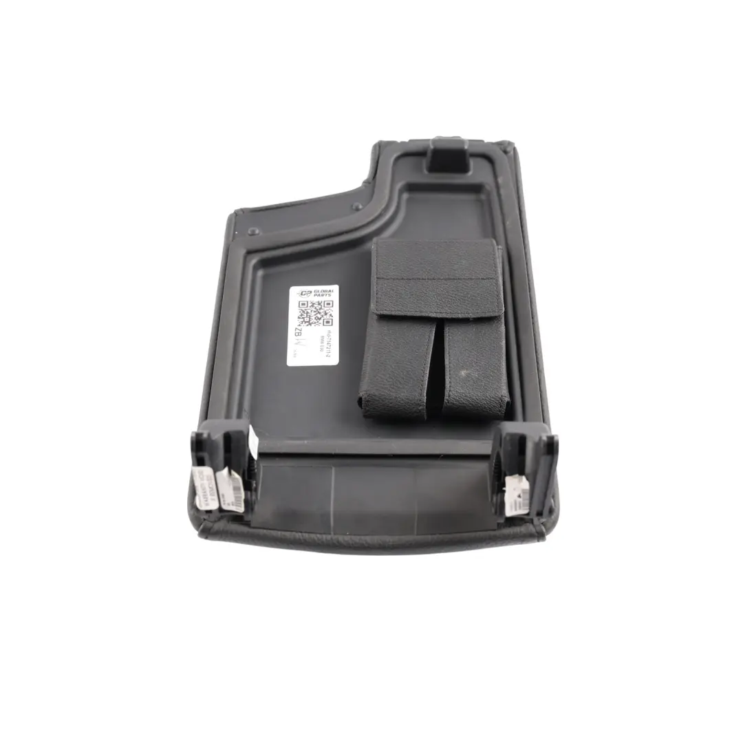 BMW E90 E91 E92 Armrest Cover Centre Console Leather Black - SKU RHD-7147211-2 - Part number 7147211
