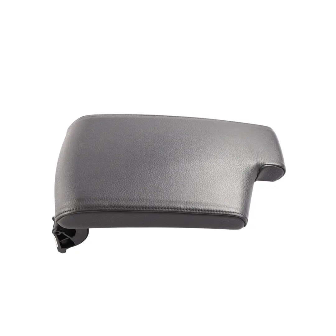 BMW E90 E91 E92 Armrest Cover Centre Console Leather Black - SKU RHD-7147211-2 - Part number 7147211