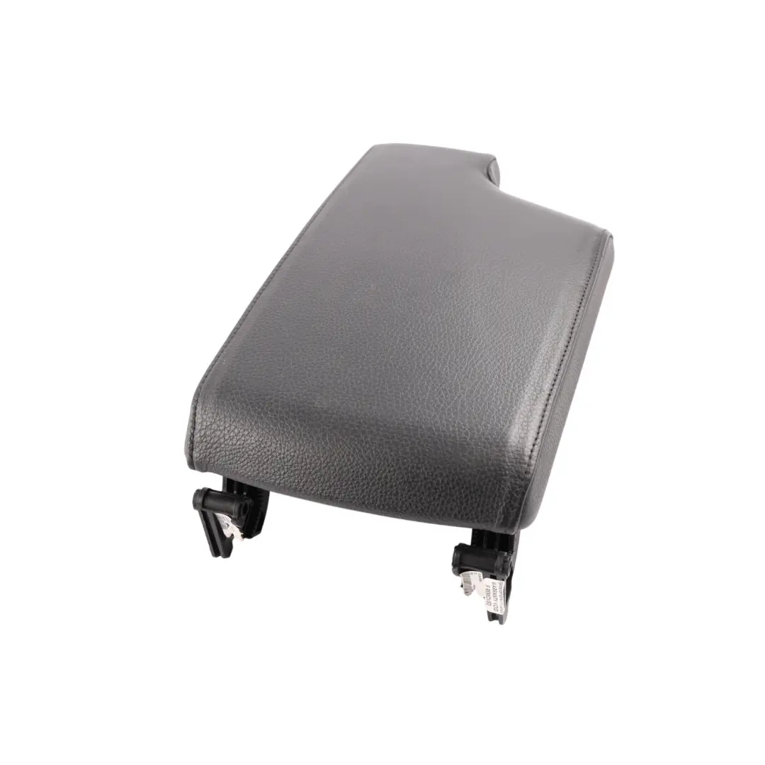 BMW E90 E91 E92 Armrest Cover Centre Console Leather Black - SKU RHD-7147211-2 - Part number 7147211