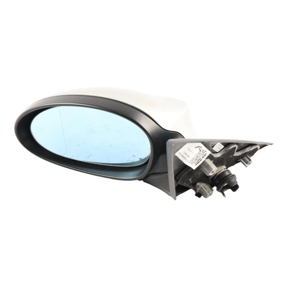 BMW E81 E82 E88 Left Heated Wing Mirror N/S Titanium Silver Metallic