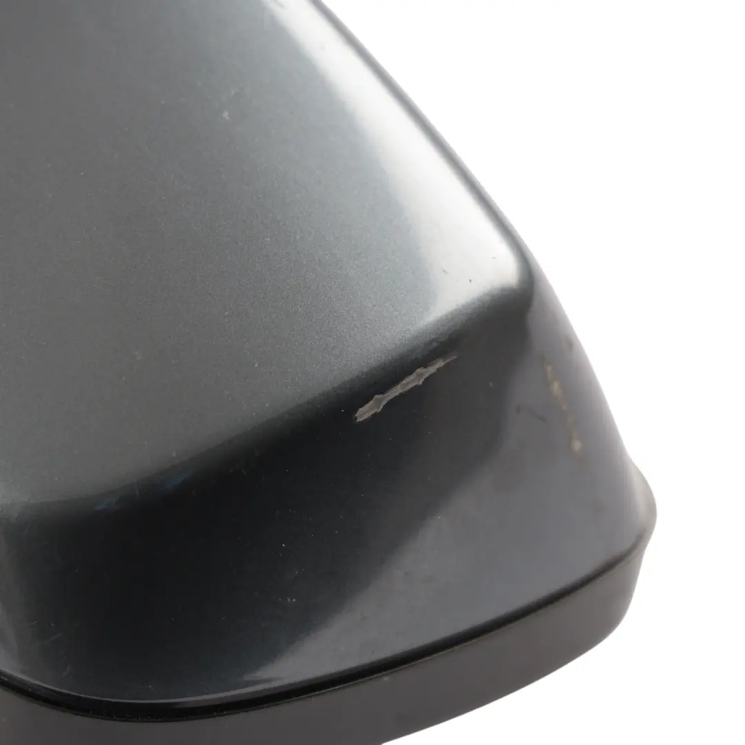 BMW E60 E61 LCI Wing Mirror Auto Dip Heated Right O/S Platingrau Metallic - A68 - SKU RHD-7189674-PG - Part number 7189674