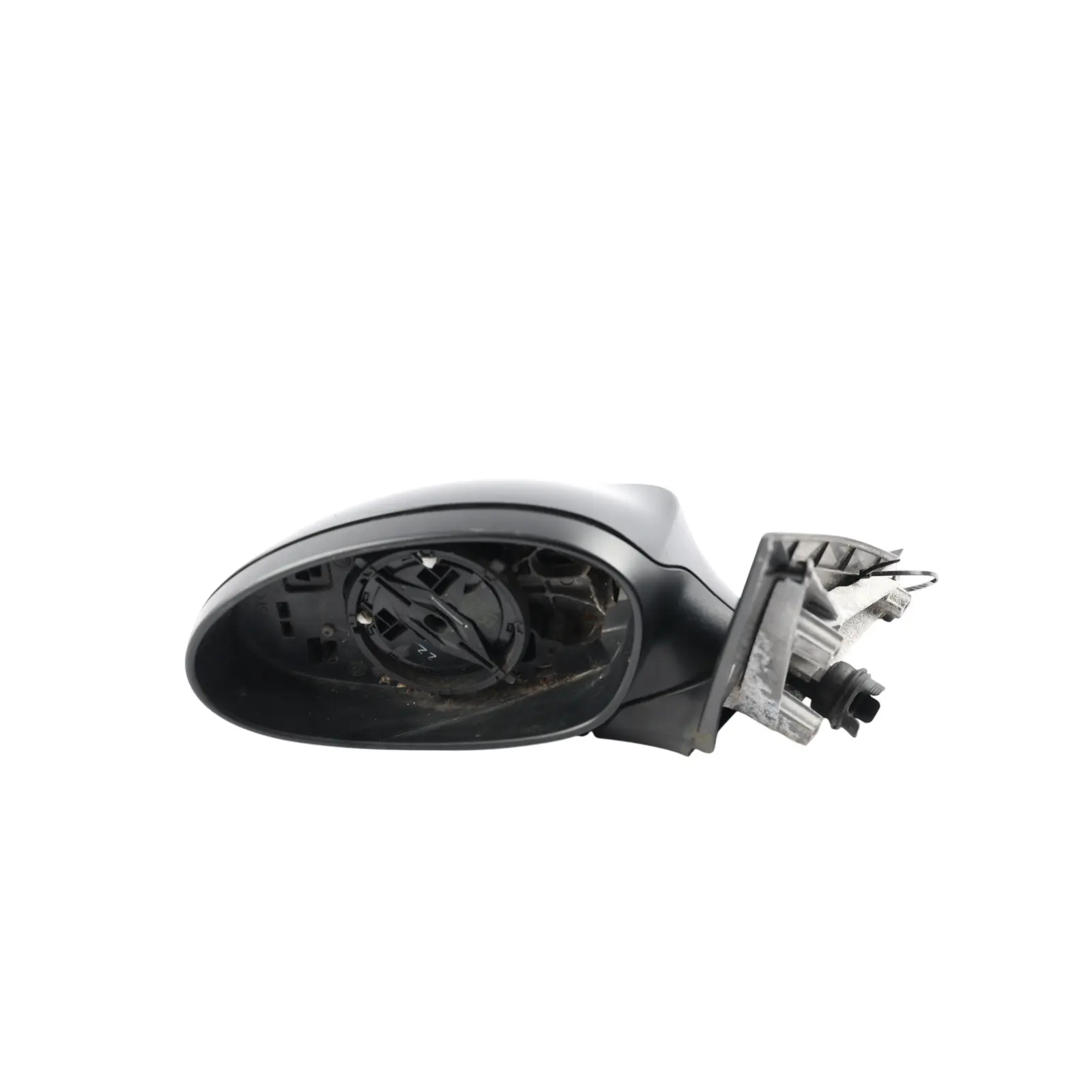 BMW E87 Door Wing Mirror Heated Passenger Side Left N/S Schwarz 2 Black 668