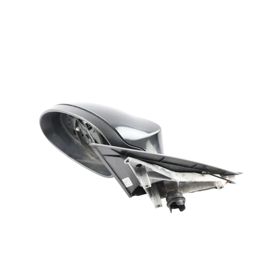 BMW E87 Door Wing Mirror Heated Passenger Side Left N/S Schwarz 2 Black 668 - SKU RHD-7189851-SCH7 - Part number 7189851