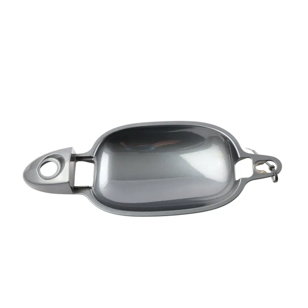 BMW E60 E61 Door Handle Base Carrier Front Right O/S Platingrau Grey - A68 - SKU RHD-7191914-PG - Part number 7191914