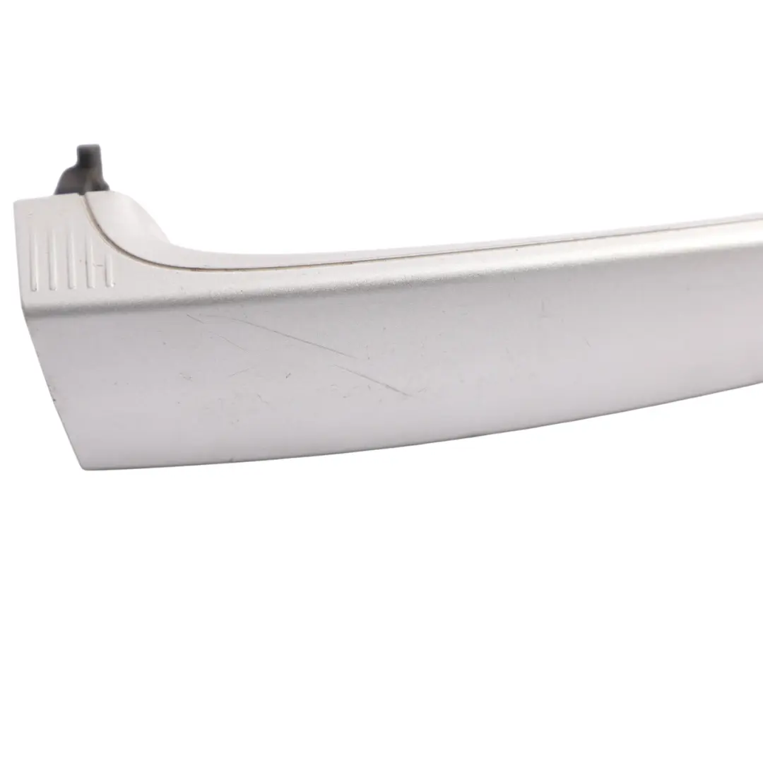 BMW E90 E91 Door Grab Handle Front Right O/S Titansilber Silver Metallic - 354 - SKU RHD-7207566-TS - Part number 7207566