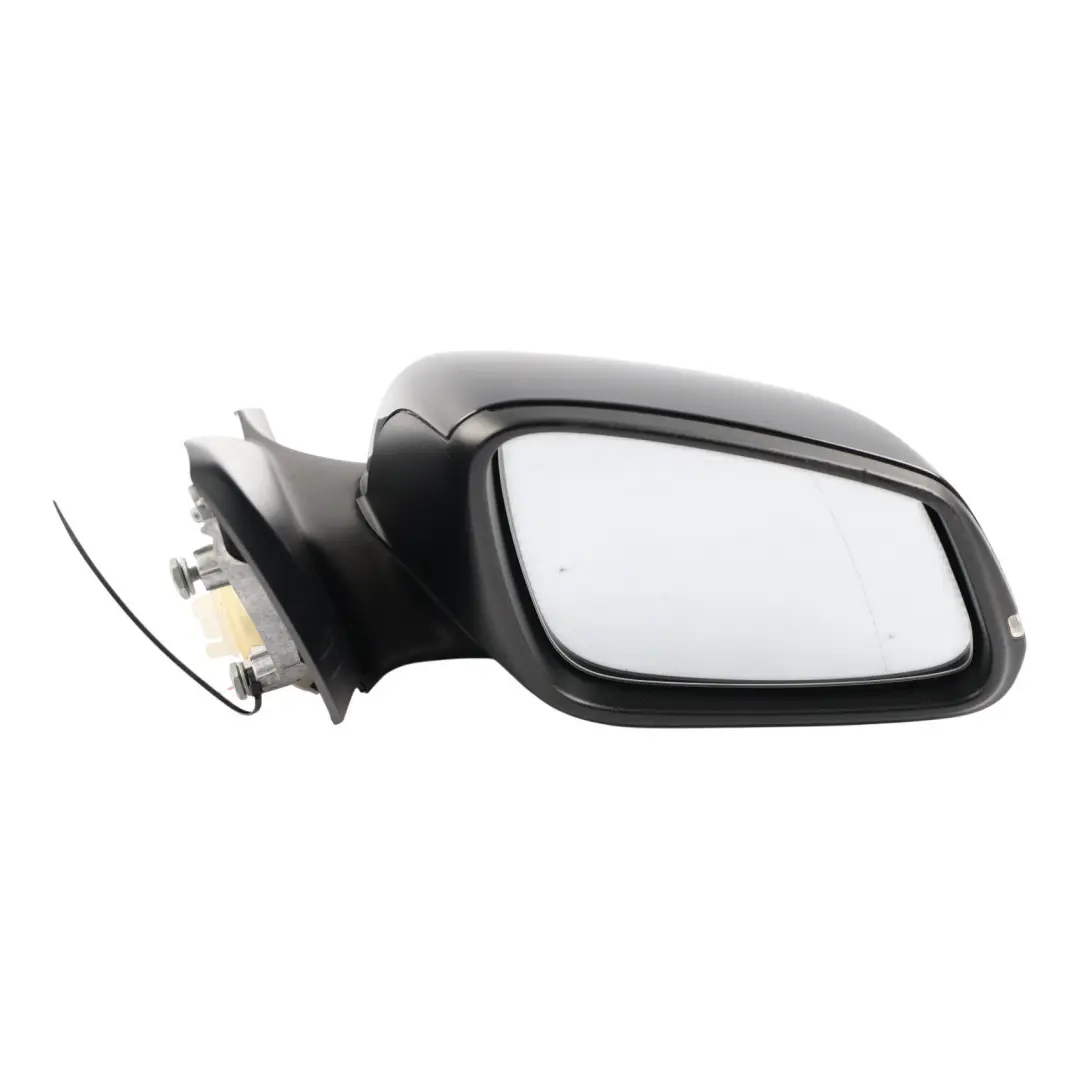 Heated Right Wing Mirror O/S Black Sapphire 475 to BMW F20 F20N LCI with Part number 7242704 BMW F20 F20N LCI Heated Right Wing Mirror O/S Black Sapphire 475 - SKU RHD-7242704-BS - Part number 7242704
