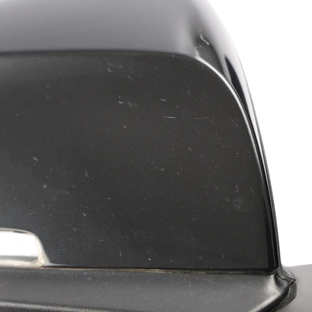 BMW F20 F20N LCI Heated Right Wing Mirror O/S Black Sapphire 475 - SKU RHD-7242704-BS - Part number 7242704
