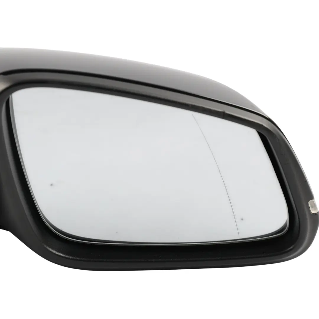 BMW F20 F20N LCI Heated Right Wing Mirror O/S Black Sapphire 475 - SKU RHD-7242704-BS - Part number 7242704