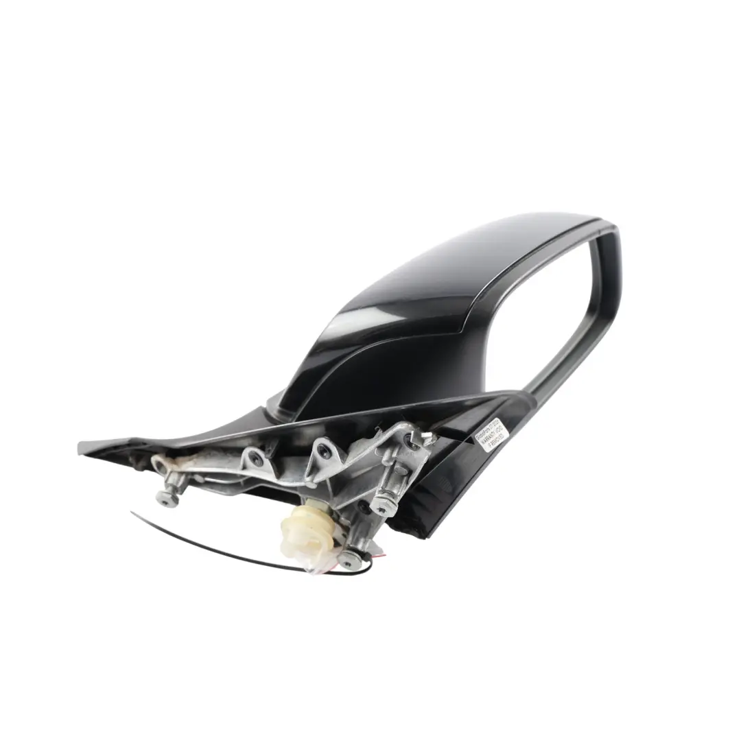 BMW F20 F20N LCI Heated Right Wing Mirror O/S Black Sapphire 475 - SKU RHD-7242704-BS - Part number 7242704