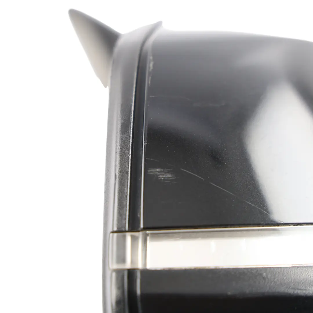 BMW F20 F20N LCI Heated Right Wing Mirror O/S Black Sapphire 475 - SKU RHD-7242704-BS - Part number 7242704