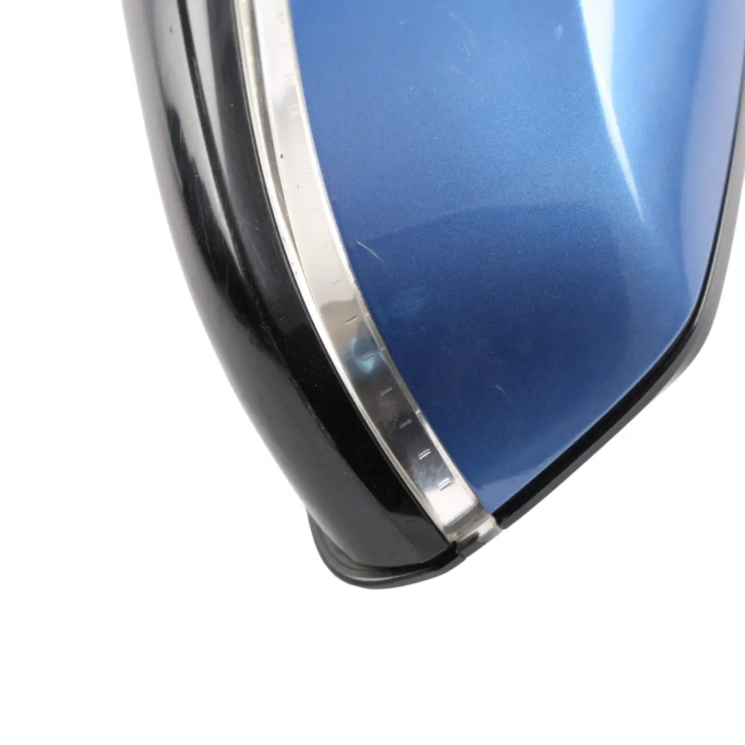 BMW F20 Wing Mirror Heated Left N/S High Gloss Estoril Blau Blue - B45 - SKU RHD-7242779-EB1 - Part number 7242779