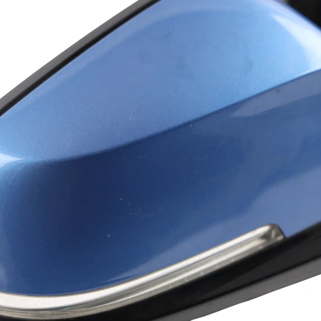 Wing Mirror Door Right O/S Heated High Gloss 6 Pins Estoril Blue - B45 to BMW F20 with Part number 7242780 BMW F20 Wing Mirror Door Right O/S Heated High Gloss 6 Pins Estoril Blue - B45 - SKU RHD-7242780-EB - Part number 7242780
