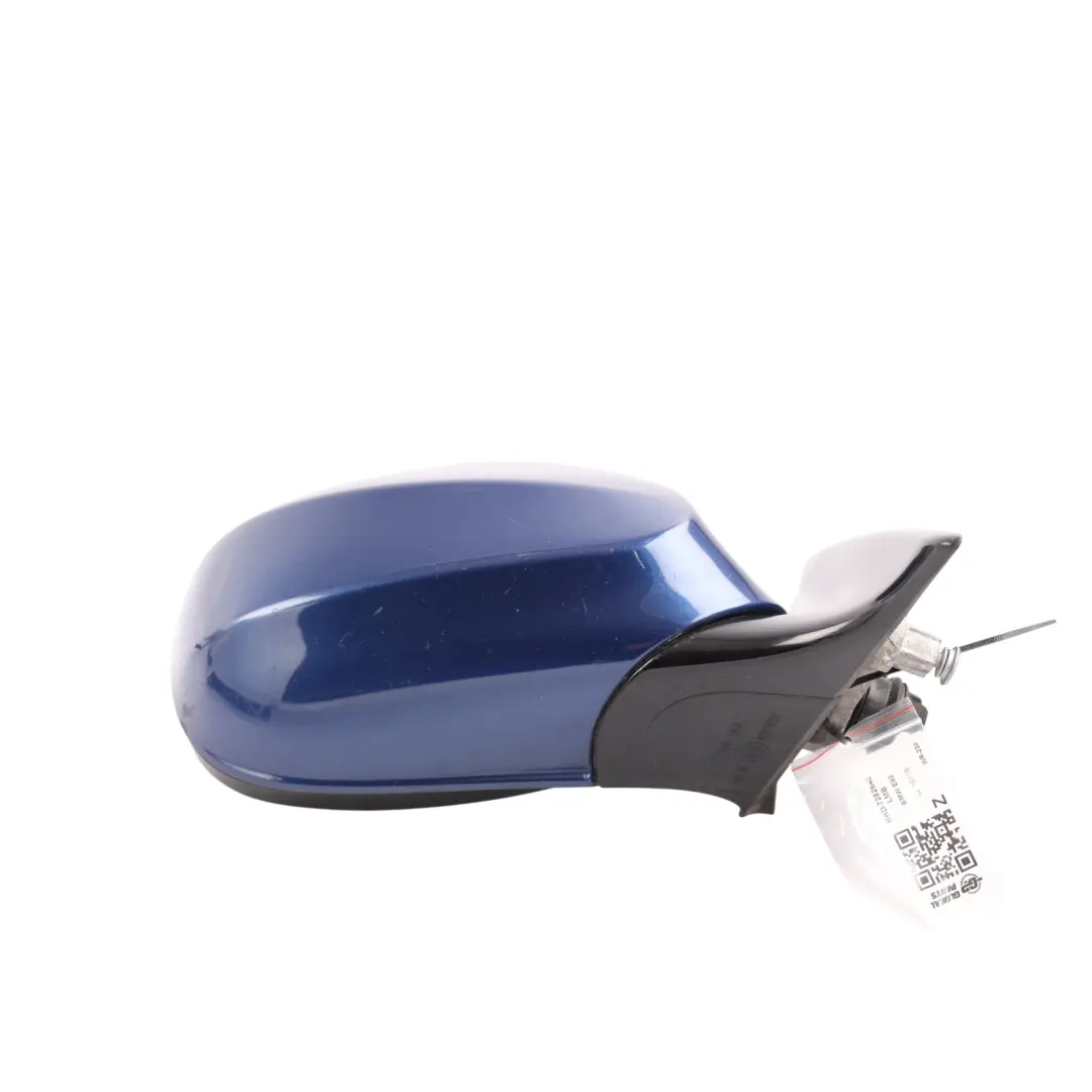 BMW E92 E93 Wing Mirror Heated Memory Right O/S Le Mans Blue Blau Metallic - 381 - SKU RHD-7282648-LMB - Part number 7282648