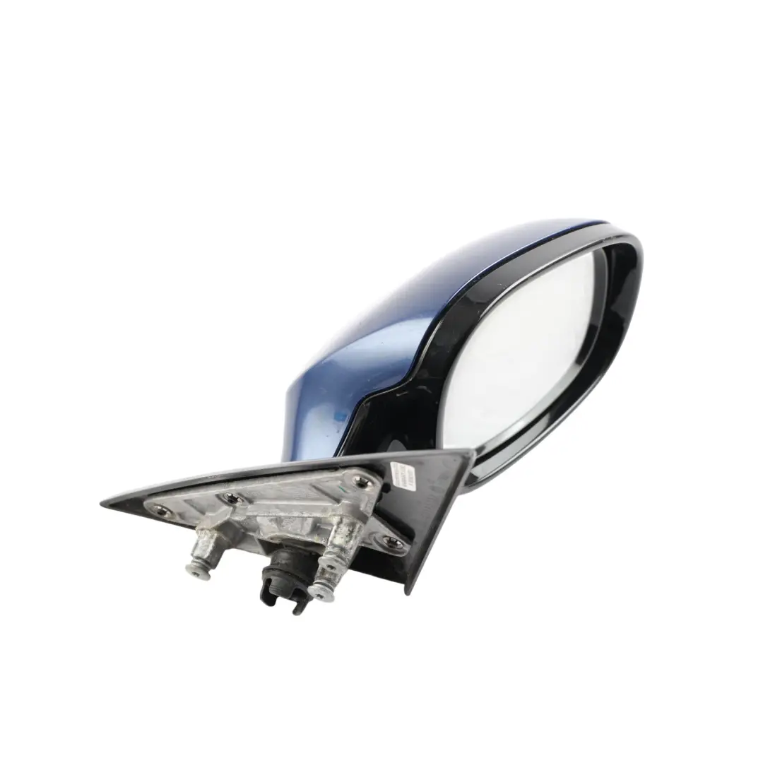 Wing Mirror Heated Memory Right O/S Le Mans Blue Blau Metallic - 381 to BMW E92 E93 with Part number 7282648 BMW E92 E93 Wing Mirror Heated Memory Right O/S Le Mans Blue Blau Metallic - 381 - SKU RHD-7282648-LMB - Part number 7282648