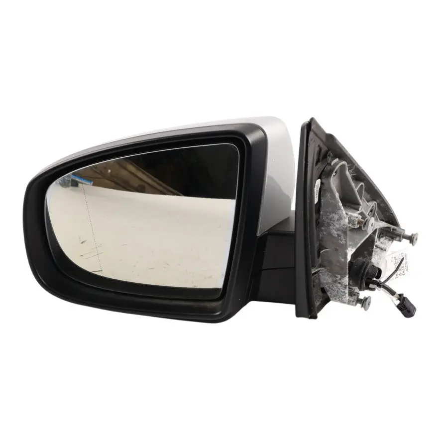 BMW X5 E70 Wing Mirror Left N/S Heated Top View Camera Titansilber Metallic 354 - SKU RHD-7282737-TS - Part number 7282737