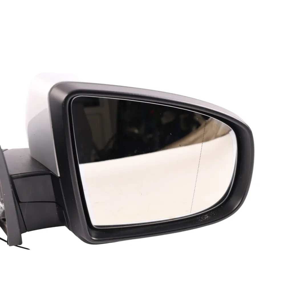 BMW X5 E70 Wing Mirror Right O/S Heated Top View Camera Titansilber Metallic 354 - SKU RHD-7282738-TS - Part number 7282738