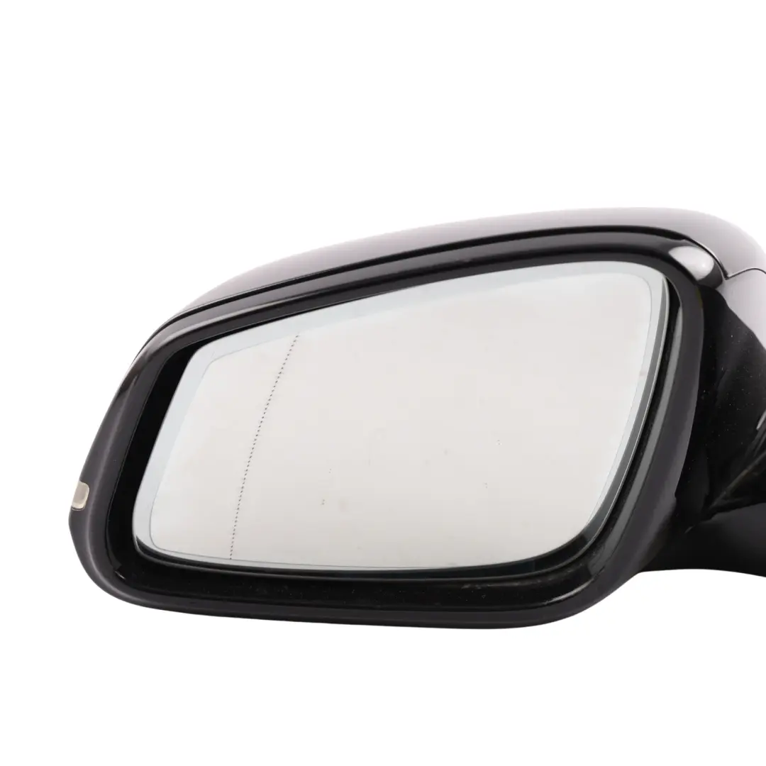 BMW F32 F33 F36 Wing Mirror High Gloss Auto Dip Heated Left N/S Black - SKU RHD-7285245-5 - Part number 7285245