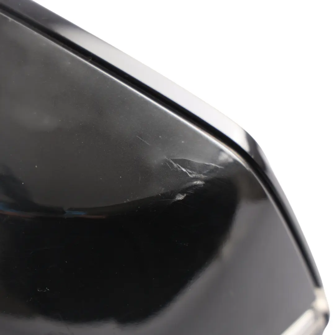 BMW F32 F33 F36 Wing Mirror High Gloss Auto Dip Heated Left N/S Black - SKU RHD-7285245-5 - Part number 7285245