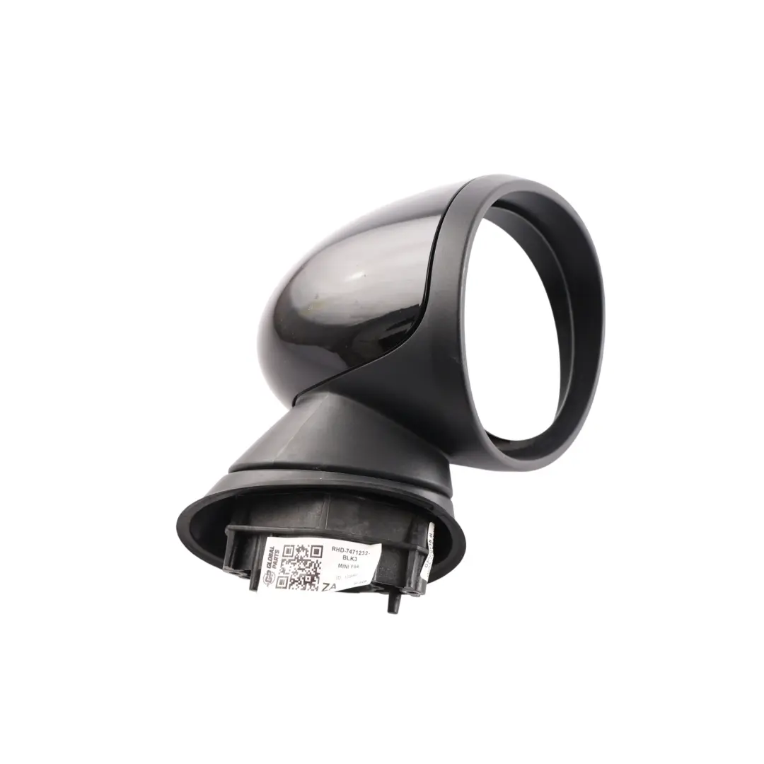  Wing Mirror Mini Cooper One F55 F56 F57 Right O/S Outside Heated 7 Pins Black - SKU RHD-7471232-BLK3 - Part number 7471232