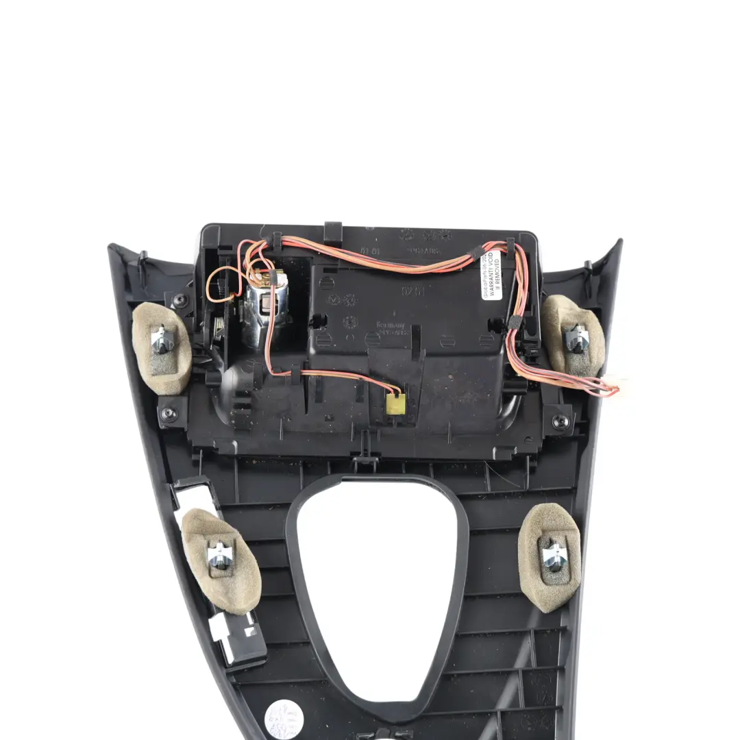 Front Centre Console Trim Cover Panel Ashtray Storage Black to BMW E90 with Part number 7898857 BMW E90 Front Centre Console Trim Cover Panel Ashtray Storage Black - SKU RHD-7898857 - Part number 7898857