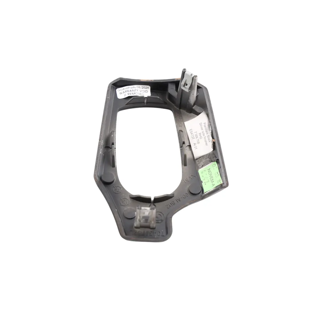 Centre Console Trim Cover Panel Black High Gloss to BMW Z4 E85 E86 with Part number 7906708 BMW Z4 E85 E86 Centre Console Trim Cover Panel Black High Gloss - SKU RHD-7906708 - Part number 7906708