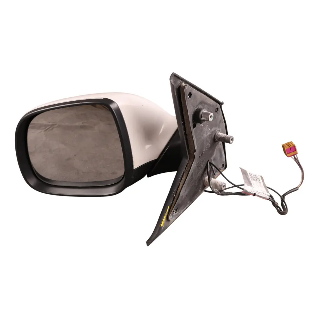 Side View Wing Mirror Left N/S Candy White - B9A / F9E to VW Transporter T5 with Part number 7E2857507CT VW Transporter T5 Side View Wing Mirror Left N/S Candy White - B9A / F9E - SKU RHD-7E2857507CT-CAN - Part number 7E2857507CT