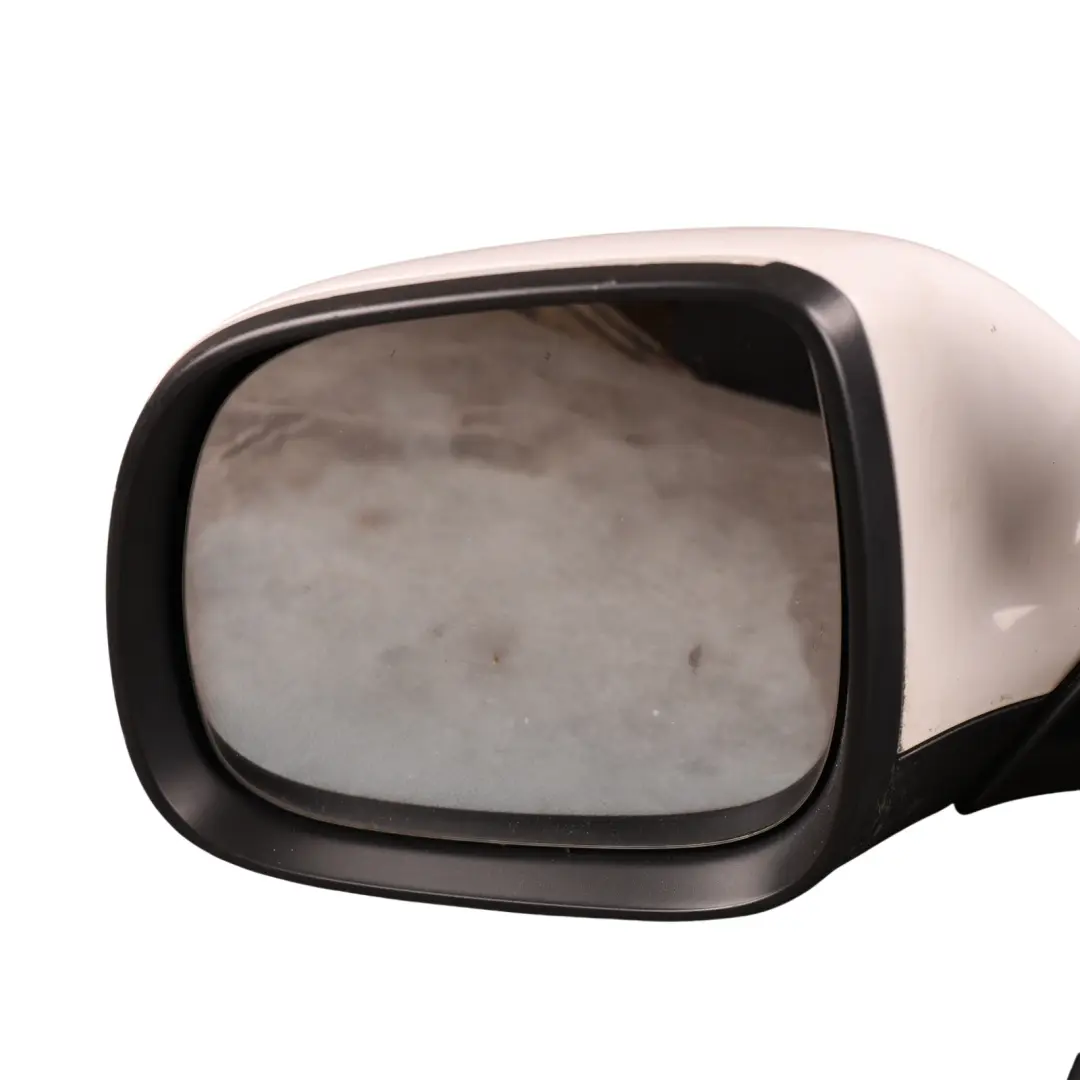 VW Transporter T5 Side View Wing Mirror Left N/S Candy White - B9A / F9E - SKU RHD-7E2857507CT-CAN - Part number 7E2857507CT