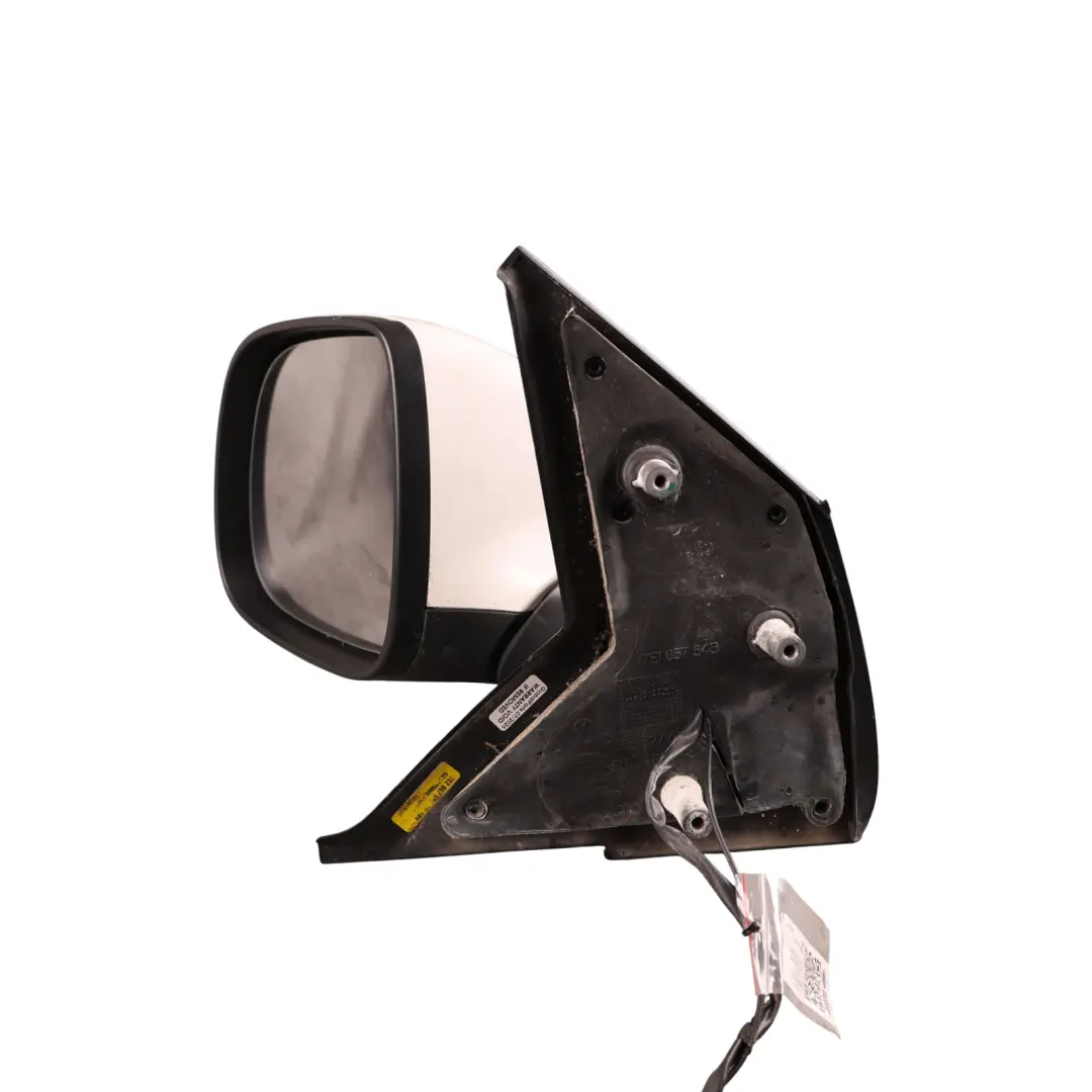 Side View Wing Mirror Left N/S Candy White - B9A / F9E to VW Transporter T5 with Part number 7E2857507CT VW Transporter T5 Side View Wing Mirror Left N/S Candy White - B9A / F9E - SKU RHD-7E2857507CT-CAN - Part number 7E2857507CT