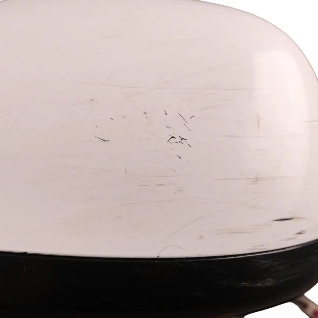VW Transporter T5 Side View Wing Mirror Left N/S Candy White - B9A / F9E - SKU RHD-7E2857507CT-CAN - Part number 7E2857507CT