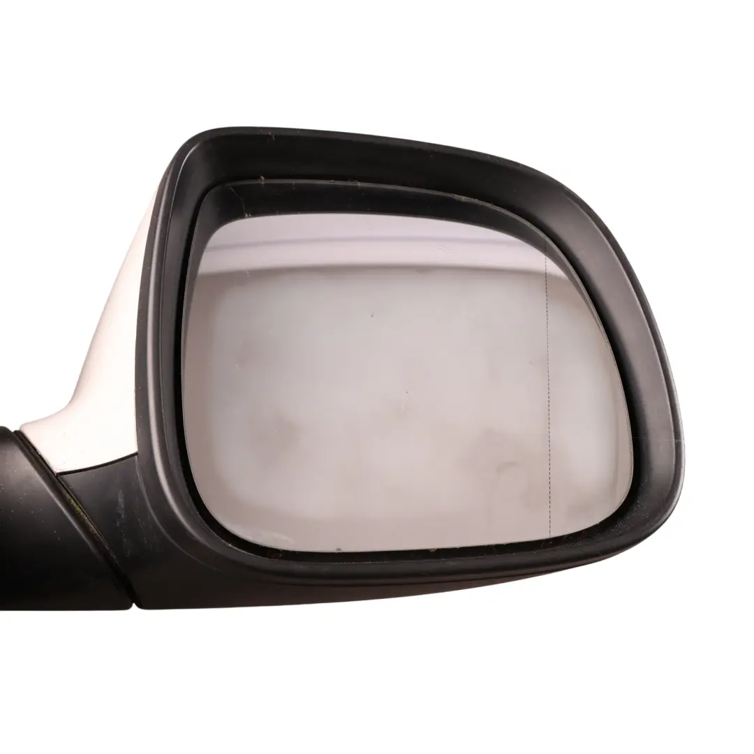 Side View Wing Mirror Front Right O/S Candy White - B9A / F9E to VW Transporter T5 with Part number 7E2857508DE VW Transporter T5 Side View Wing Mirror Front Right O/S Candy White - B9A / F9E - SKU RHD-7E2857508DE-CAN - Part number 7E2857508DE