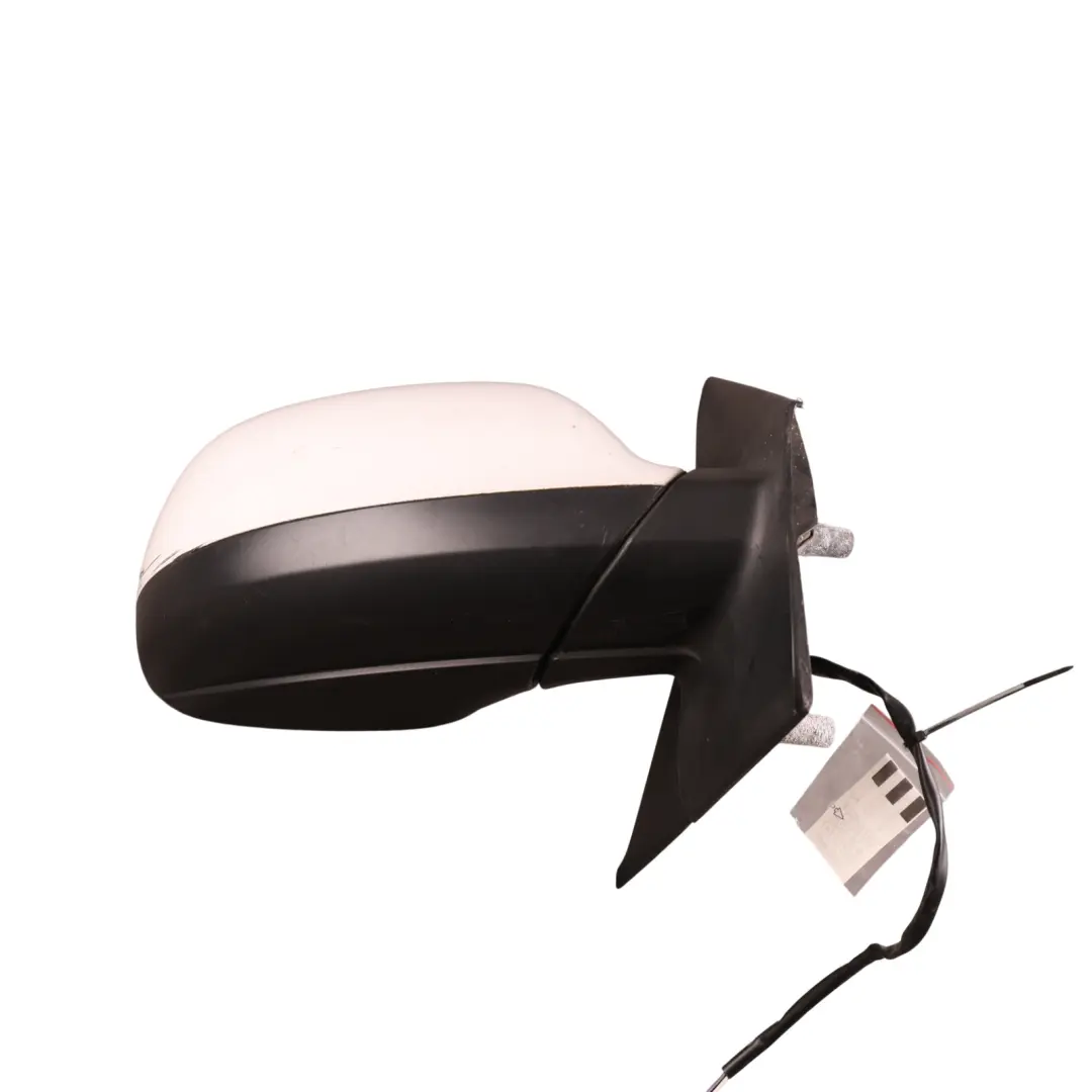 VW Transporter T5 Side View Wing Mirror Front Right O/S Candy White - B9A / F9E - SKU RHD-7E2857508DE-CAN - Part number 7E2857508DE