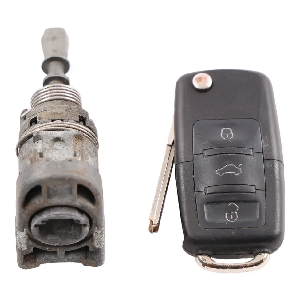 Volkswagen Caddy 2K Transporter T5 Lock Cylinder Key Set Right O/S 7H0898168 - SKU RHD-7H0898168 - Part number 7H0898167