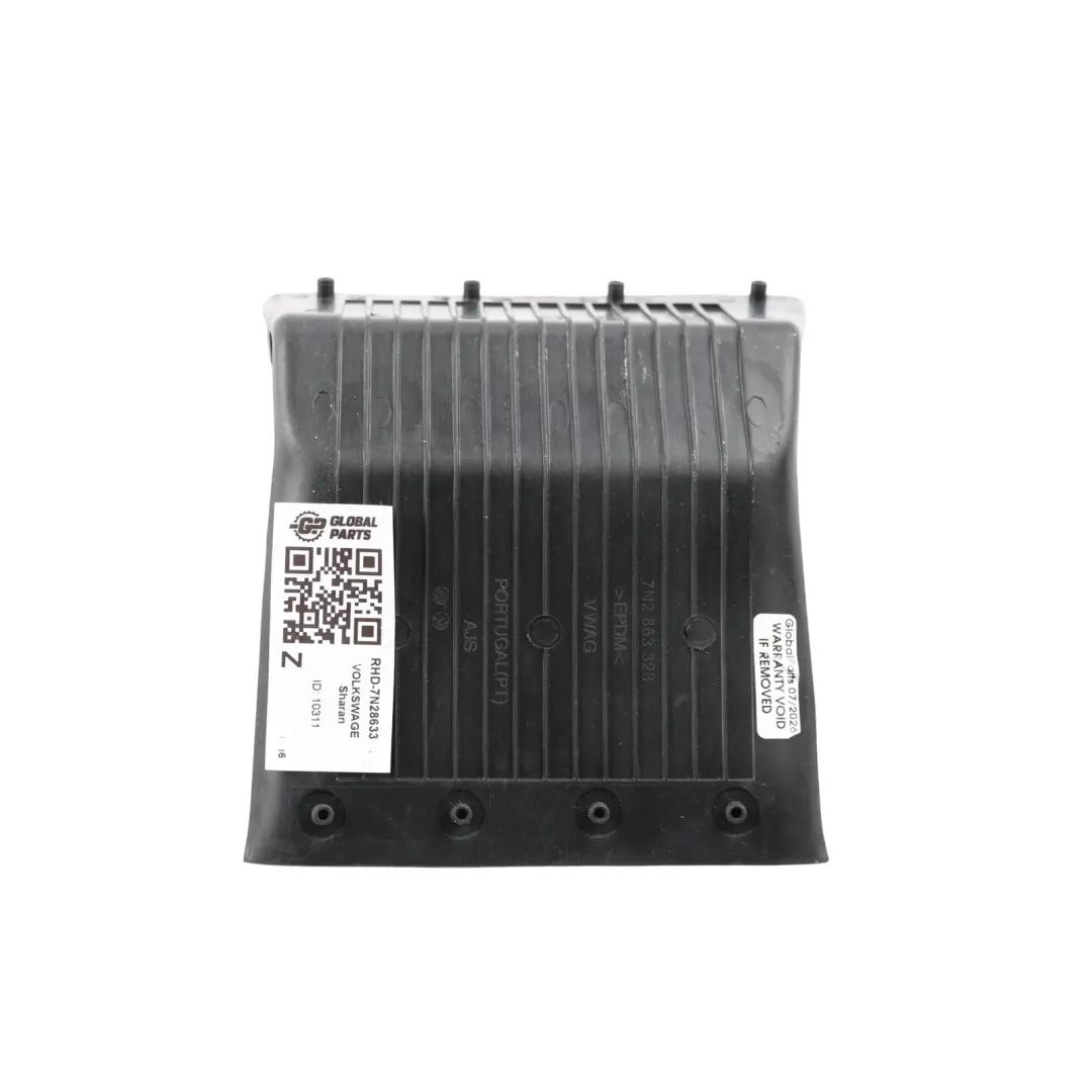 VW Volkswagen Sharan 7N Ashtray Mat Centre Console Insert Tray Rubber - SKU RHD-7N2863328 - Part number 7N2863328