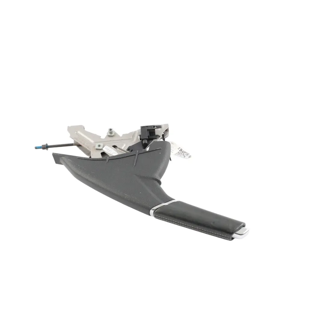 Audi A1 GB Mk2 Handbrake Parking Brake Lever Mechanism Leather - SKU RHD-82A711301J - Part number 82A711301J