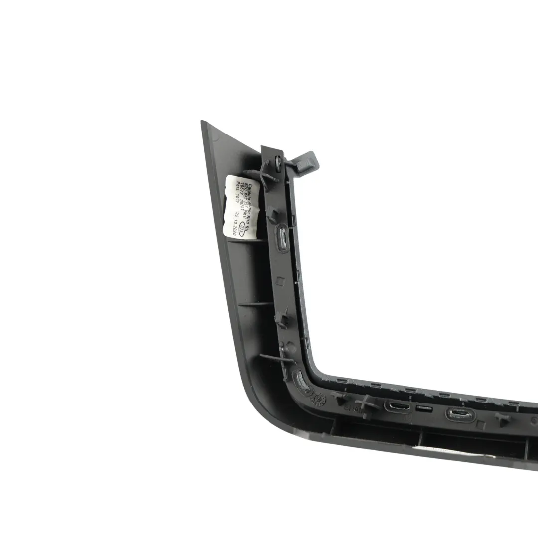 Mk2 Dashboard Air Vent Surround Trim Outer Driver Side O/S to Audi A1 GB with Part number 82C857237 Audi A1 GB Mk2 Dashboard Air Vent Surround Trim Outer Driver Side O/S - SKU RHD-82C857237 - Part number 82C857237