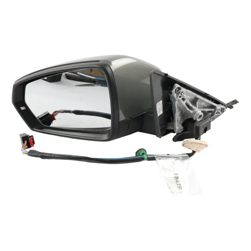 Audi A1 GB Door Wing Mirror Electric Front Left N/S Chronos Grey-X7G 82C857409B