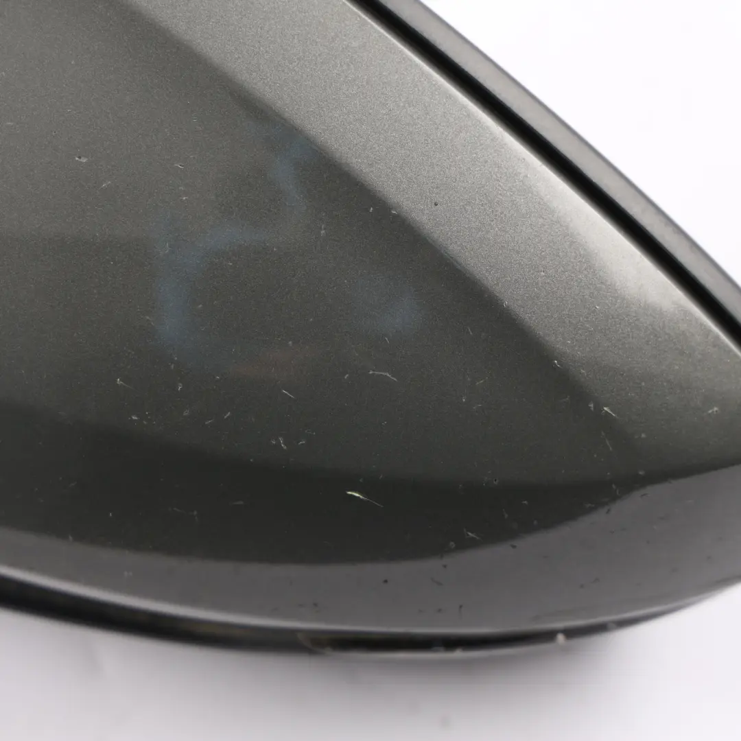 Audi A1 GB Door Wing Mirror Electric Front Left N/S Chronos Grey-X7G - SKU RHD-82C857409B-CHG - Part number 82C857409B