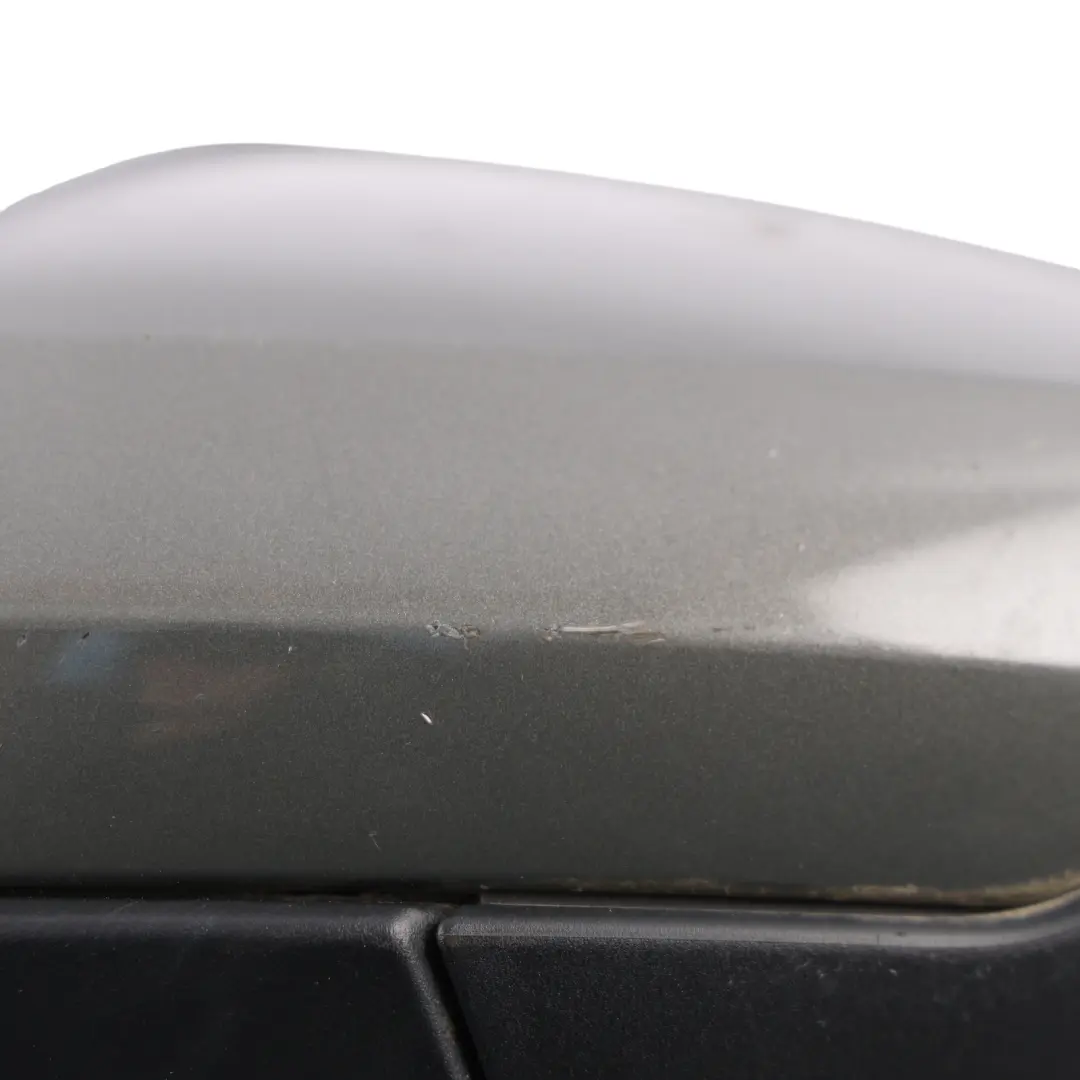 Audi A1 GB Door Wing Mirror Electric Front Left N/S Chronos Grey-X7G - SKU RHD-82C857409B-CHG - Part number 82C857409B