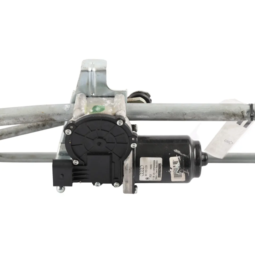 Front Window Windscreen Wiper Mechanism Linkage Motor Unit to Audi A1 GB with Part number 82C955119 Audi A1 GB Front Window Windscreen Wiper Mechanism Linkage Motor Unit - SKU RHD-82C955119 - Part number 82C955119