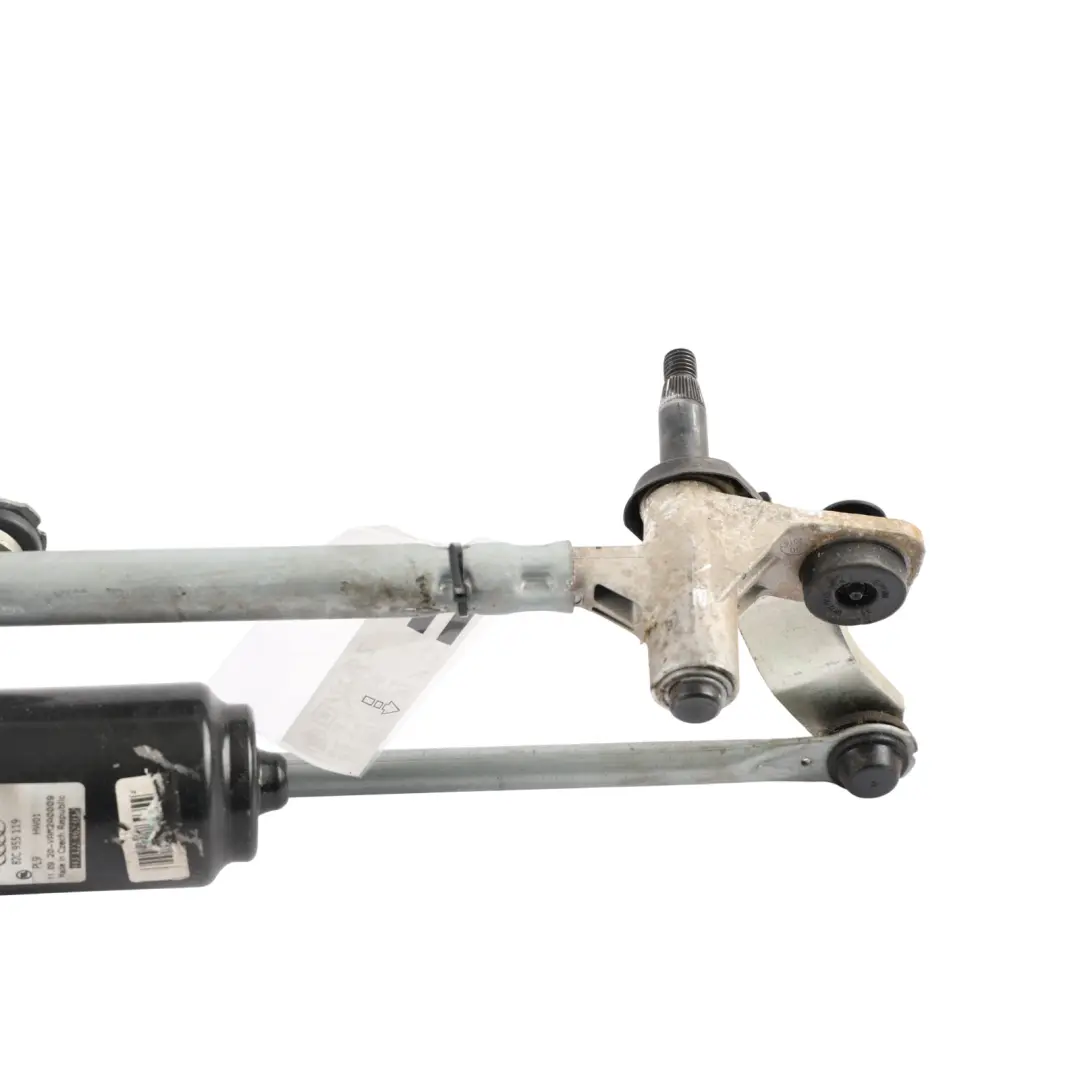 Audi A1 GB Front Window Windscreen Wiper Mechanism Linkage Motor Unit - SKU RHD-82C955119 - Part number 82C955119