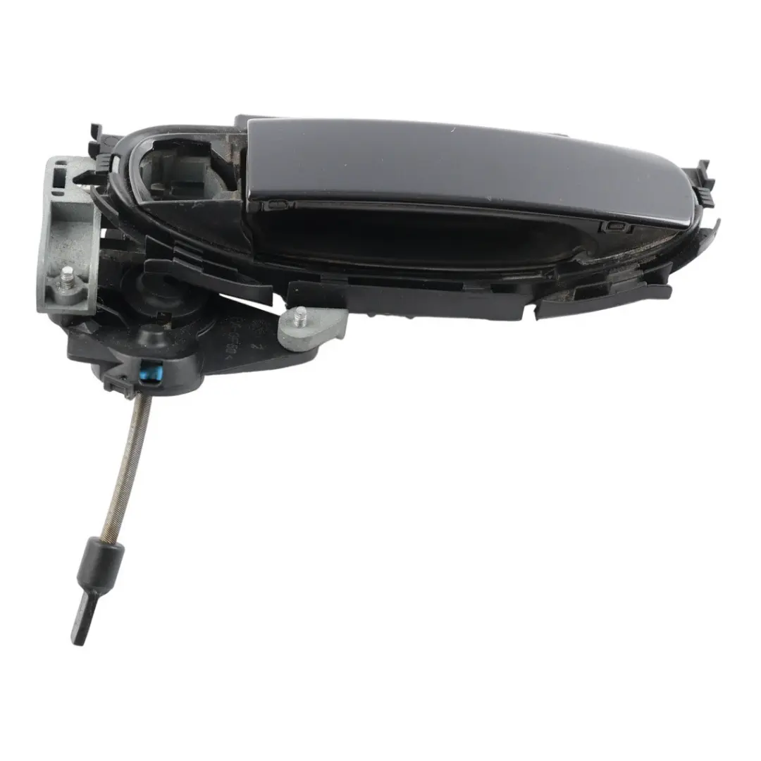 Audi A4 B7 Door Grab Handle Front Right O/S Outside Phantom Black - Z9Y - SKU RHD-8E2837208-PHB1 - Part number 8E2837208