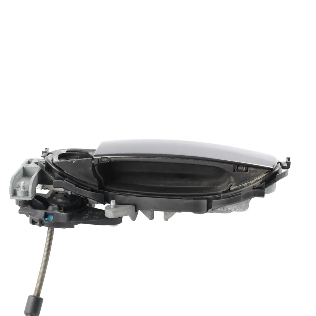 Audi A4 B7 Door Grab Handle Front Right O/S Outside Phantom Black - Z9Y - SKU RHD-8E2837208-PHB1 - Part number 8E2837208